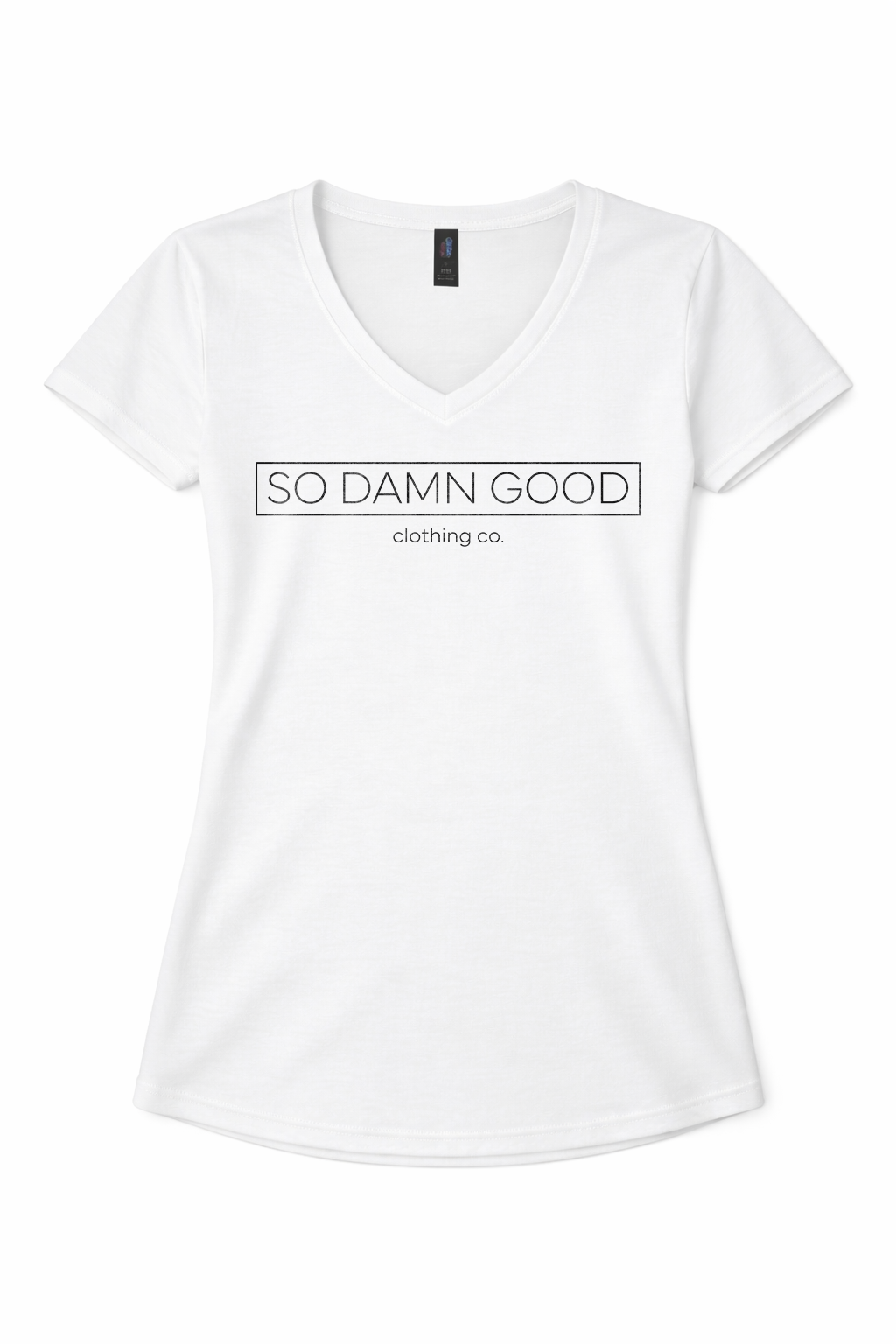 Women's Linear V-Neck Tee